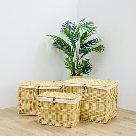Wicker Storage Hamper Baskets Assorted Sizes  hi\-res